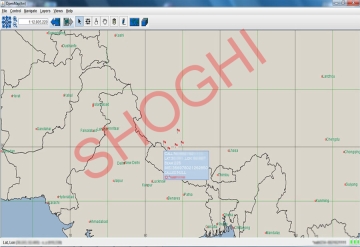 Tracking of Thuraya Targets on Digital Map
