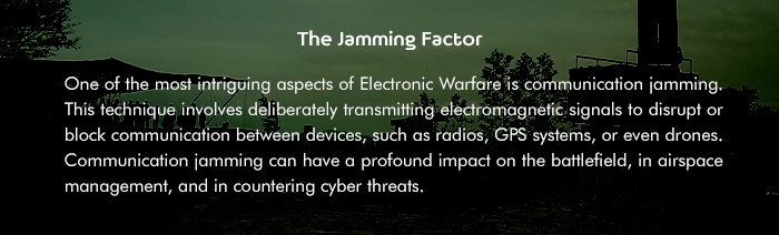 Electronic Warfare: Disrupting Communication Signals and Safeguarding with Cutting-Edge Solutions